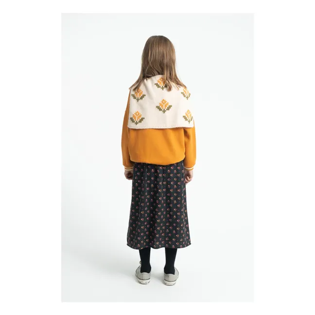 School Trip organic cotton sweatshirt | Camel