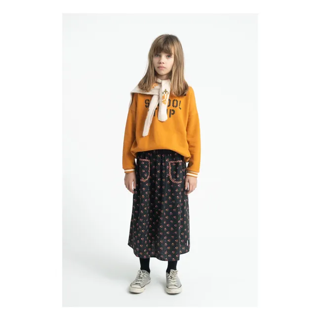 School Trip organic cotton sweatshirt | Camel