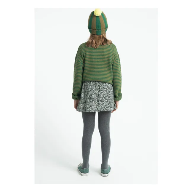 Pull Rayé | Vert