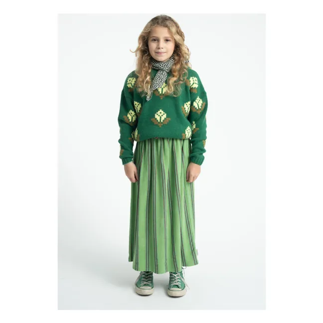 Jersey floral | Verde