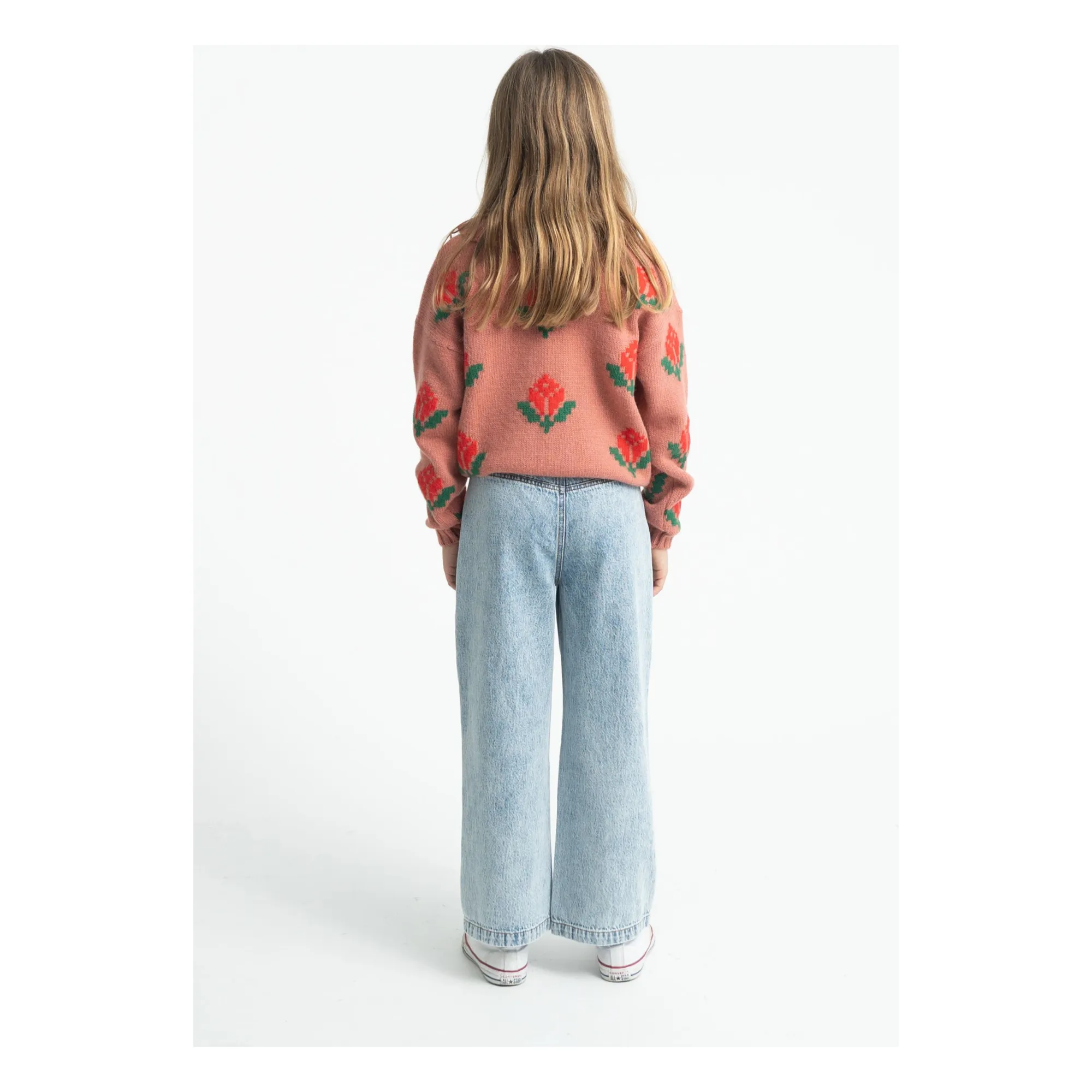 Pull Fleuri | Rose- Image produit n°2