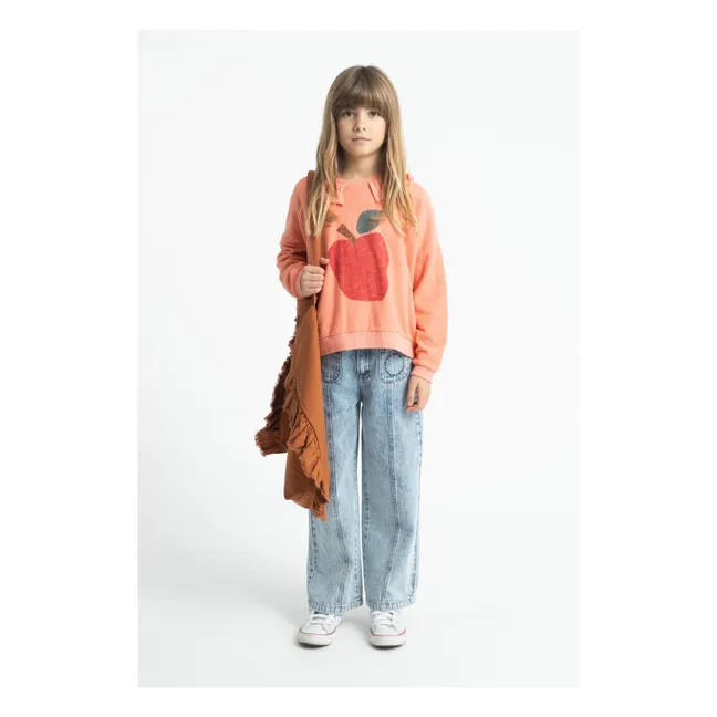 Sweat The Lunch Club Eponge Coton Bio | Corail