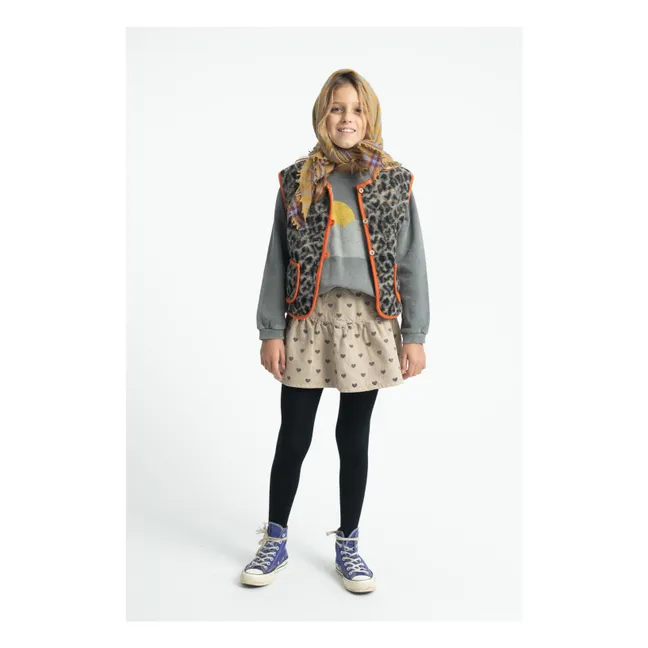 No Bad Weather organic cotton sweatshirt | Grey