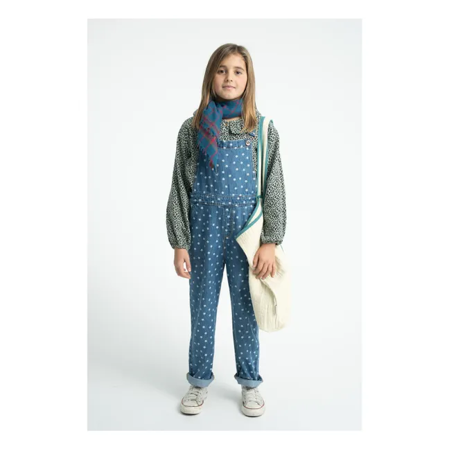 Salopette Etoiles Denim | Bleu