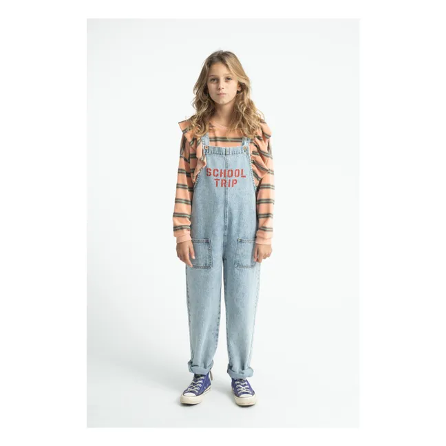 Salopette School Trip Denim | Bleu Clair