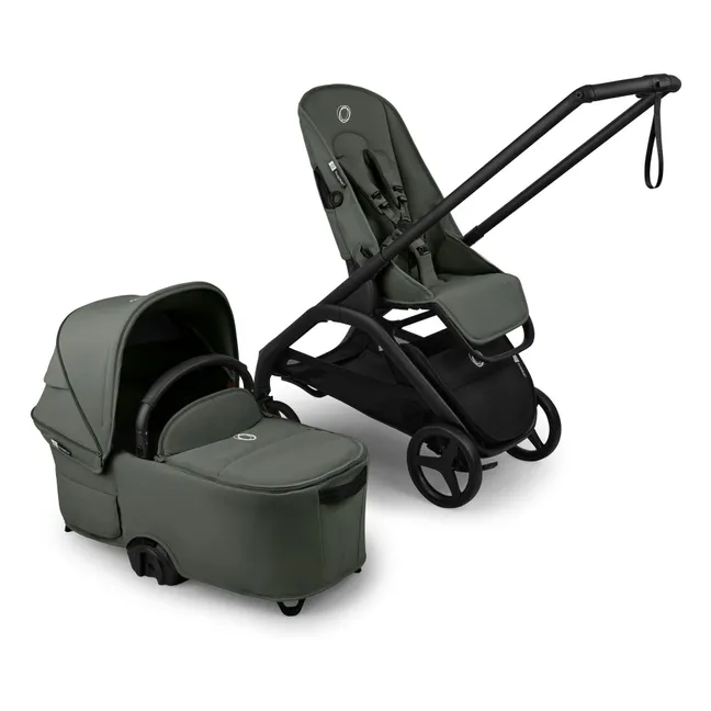 Bugaboo Dragonfly Plus Poussette citadine complète | Vert forêt