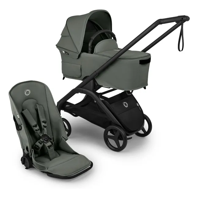 Bugaboo Dragonfly Plus Poussette citadine complète | Vert forêt