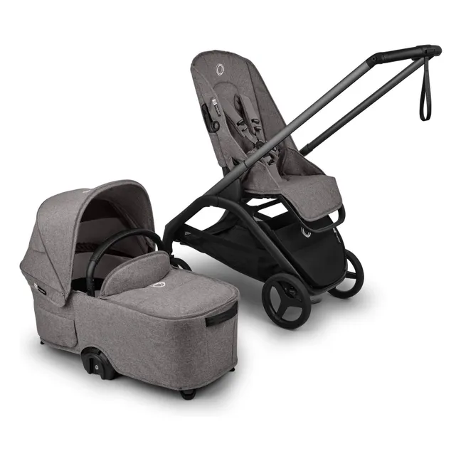 Bugaboo Dragonfly Plus Poussette citadine complète | Gris chiné