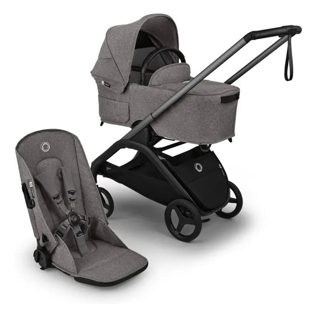 Bugaboo Dragonfly Plus Poussette citadine complète | Gris chiné