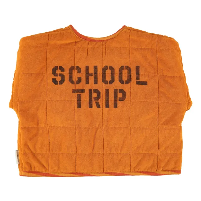 Veste Matelassée School Trip Coton Bio | Camel