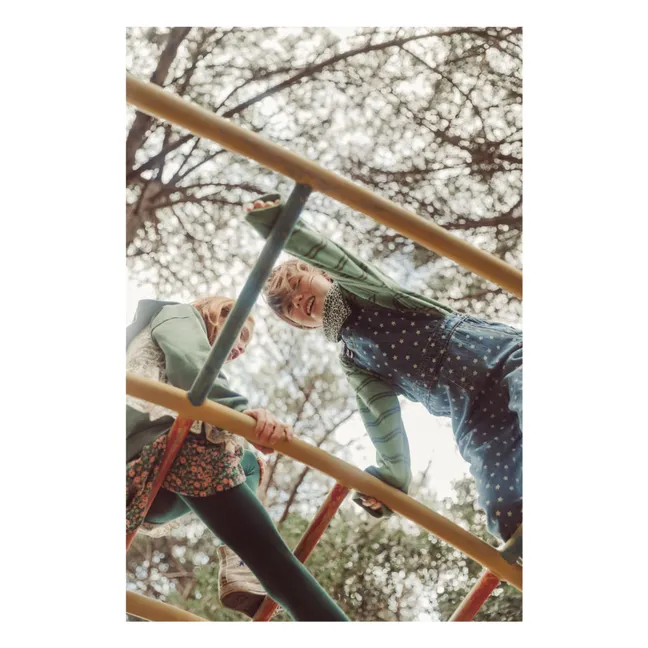 Star Denim Dungarees | Blue