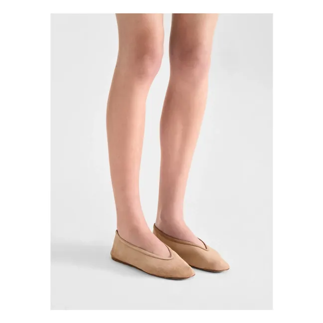 Ballerinas Luna Sweden | Taupe brown