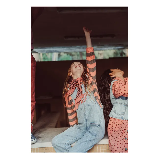 Salopette School Trip Denim | Bleu Clair