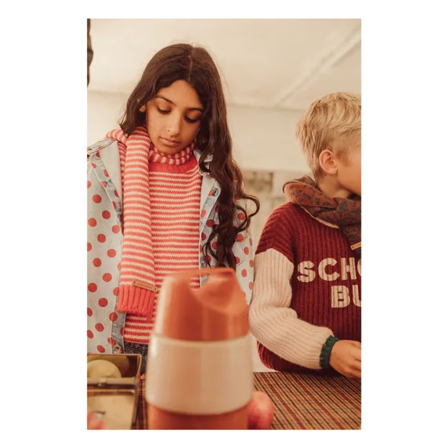Striped Sweater | Red