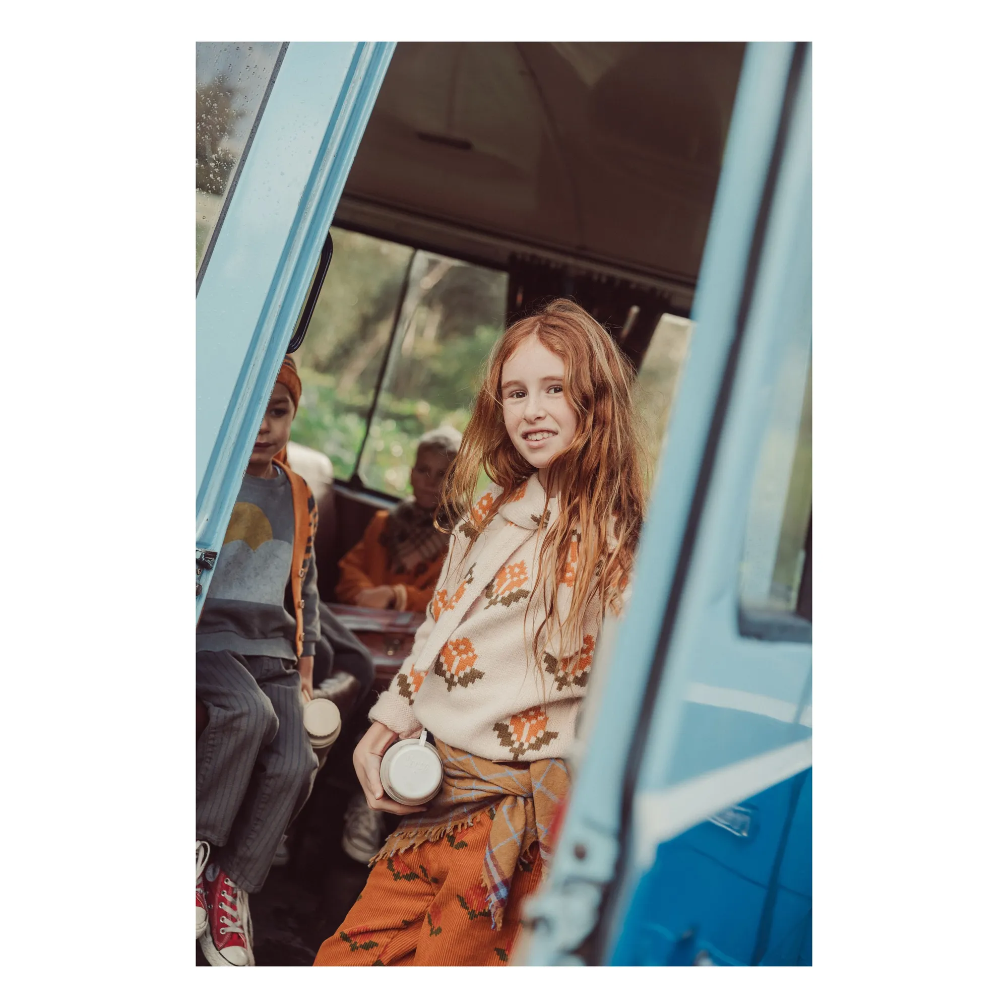 Pull Fleuri | Ecru- Image produit n°6