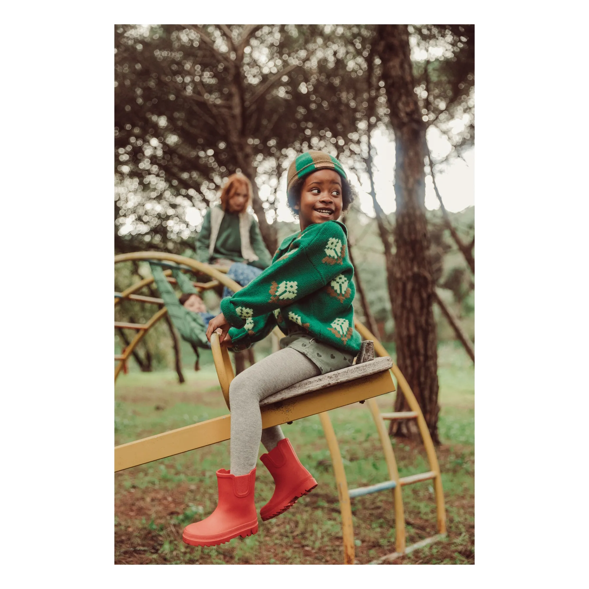 Pull Fleuri | Vert- Image produit n°8