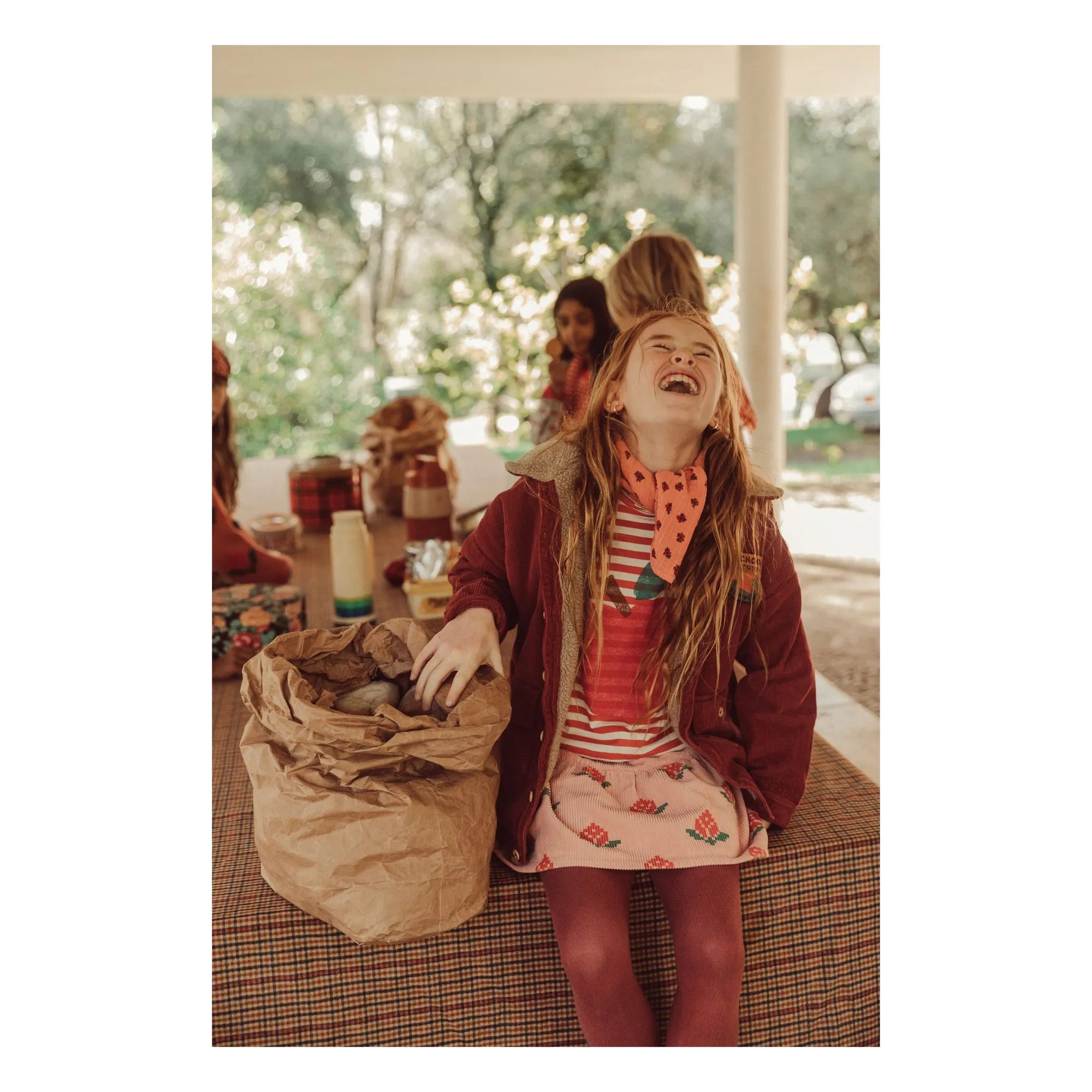 T-shirt Rayé The Lunch Club | Orange- Image produit n°3