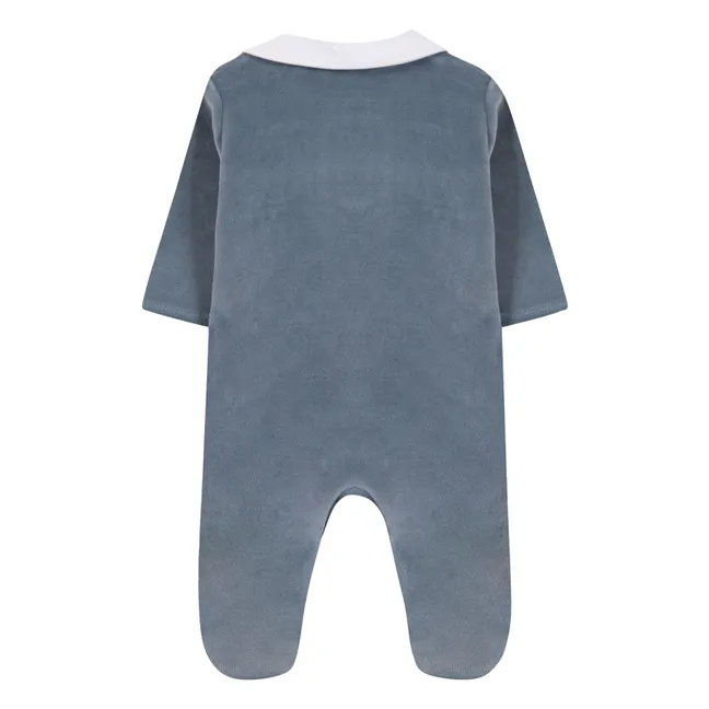Soft Animal Night Pyjamas | Blue