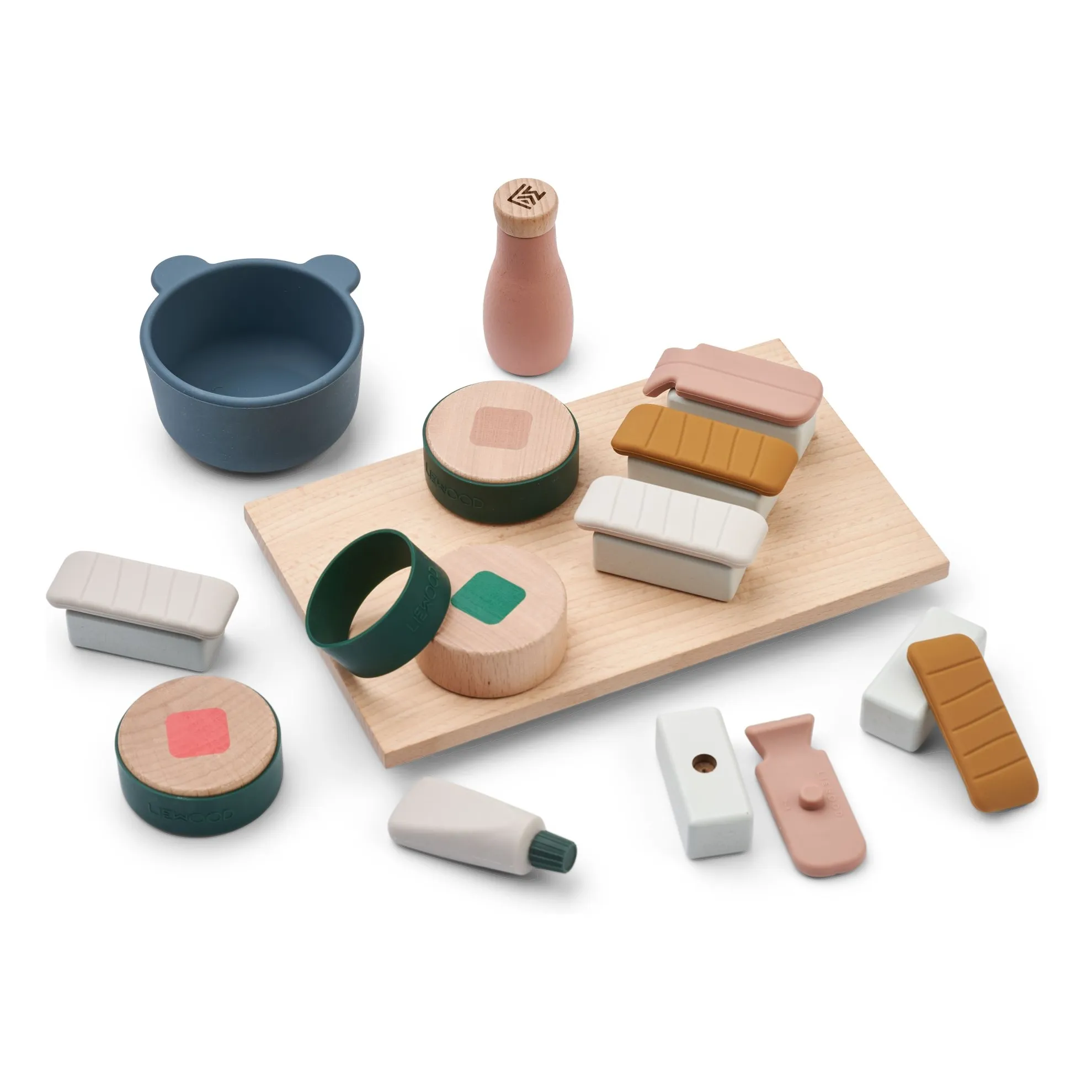 Liewood Sandy Multi Mix Quentin Wooden Sushi Kit