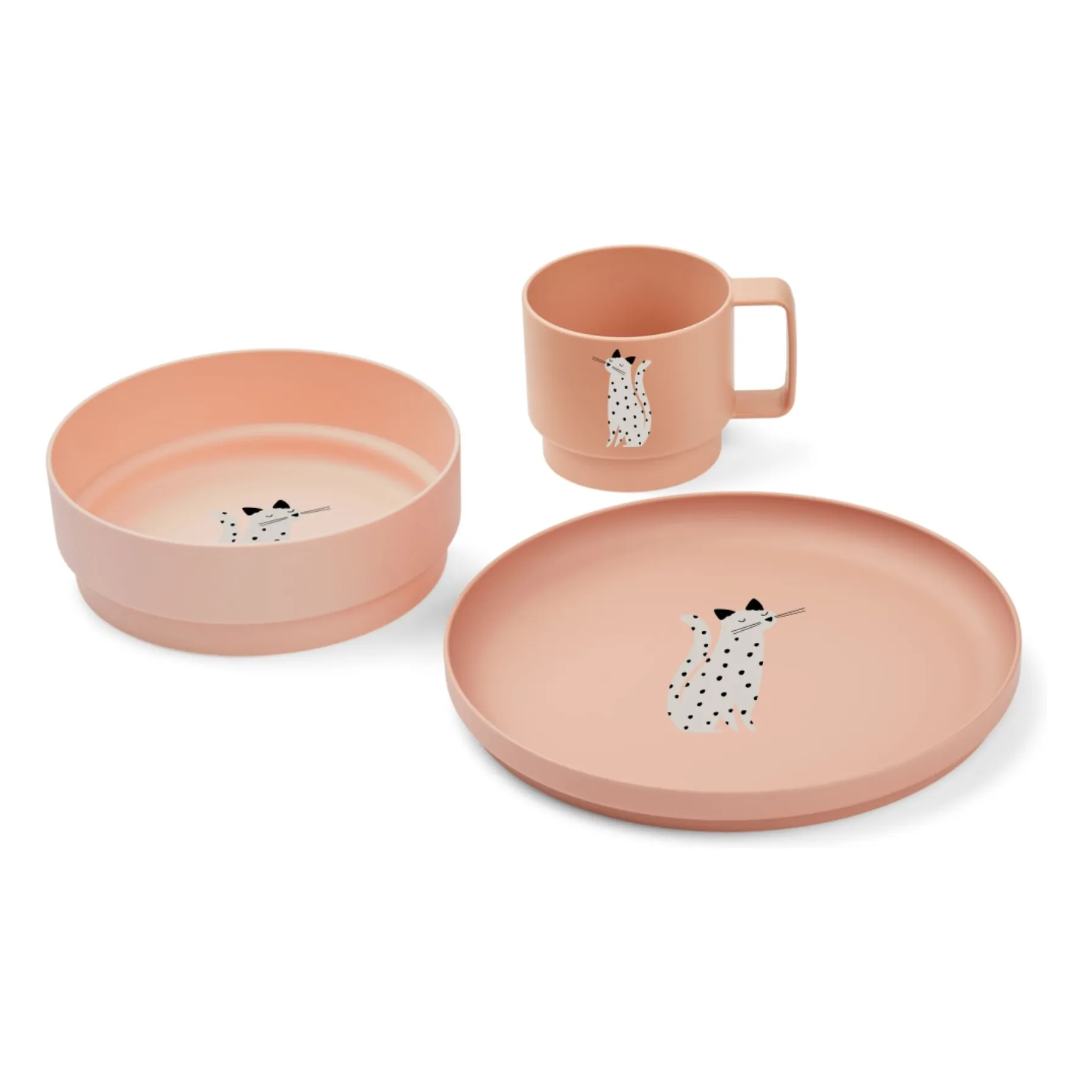 Liewood Cat/Tuscany Rose Archi Meal Set