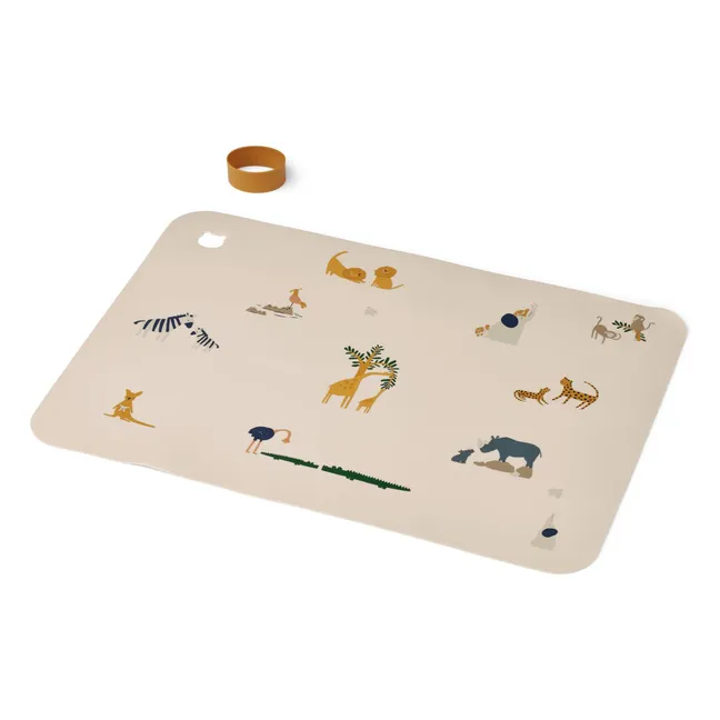 Jude placemat in silicone | All together/Sandy