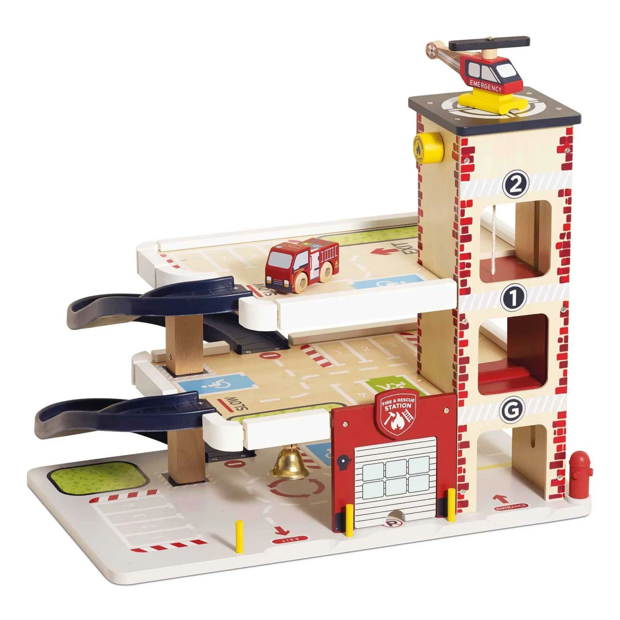Le Toy Van Red Fire Station