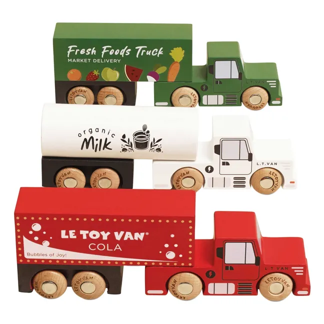 Camions et Remorques - Set de 3