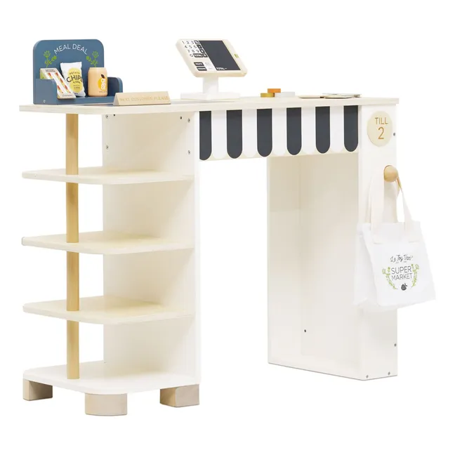 Supermarket Checkout | White