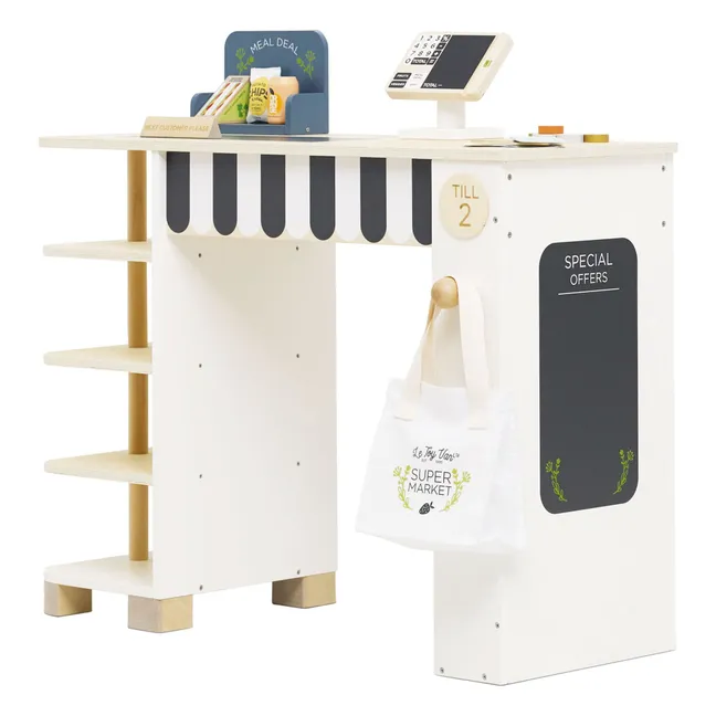 Supermarket Checkout | White