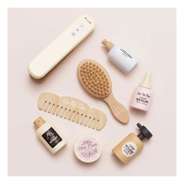 Hair Care and Hair Straightener Set | Bois clair