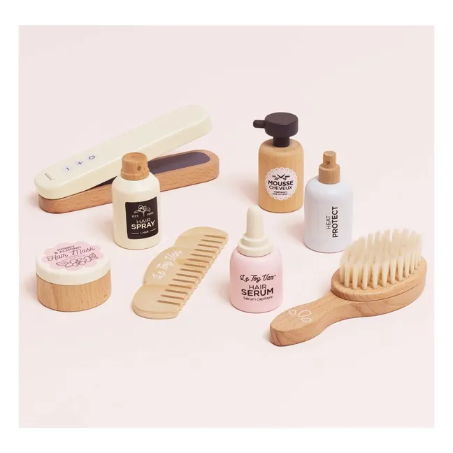 Hair Care and Hair Straightener Set | Bois clair