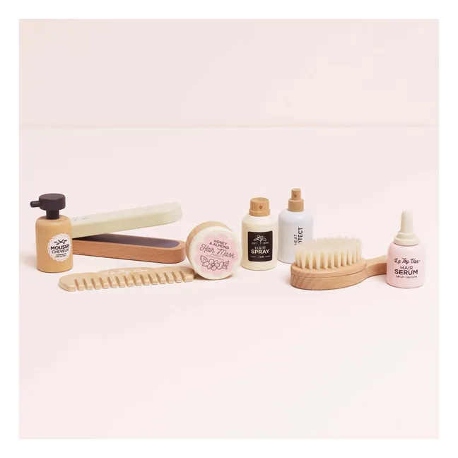 Hair Care and Hair Straightener Set | Bois clair