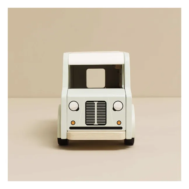 Camionette pour poupée Café | Bleu ciel