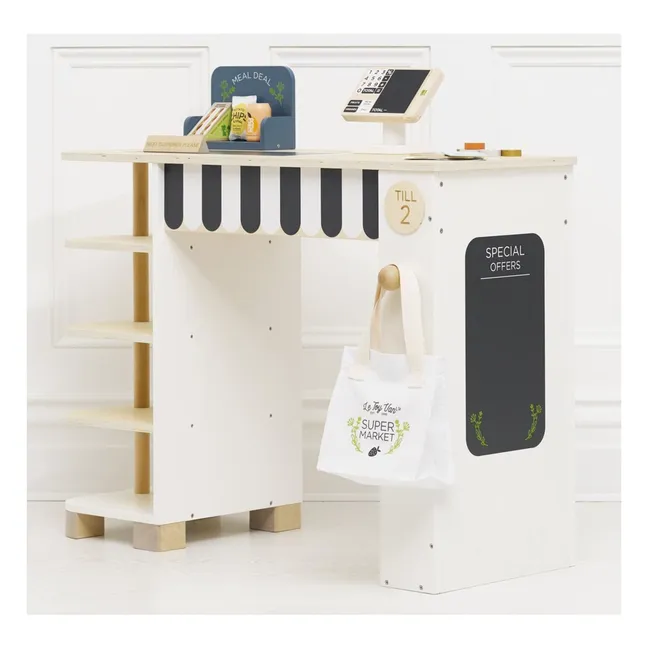 Supermarket Checkout | White