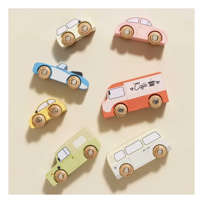 Coches retro - Juego de 7