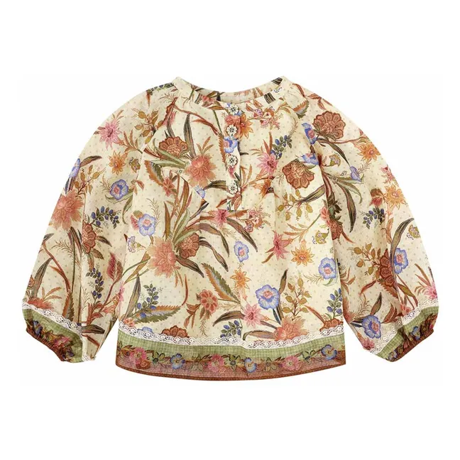 Blusa de algodón ecológico | Naranja