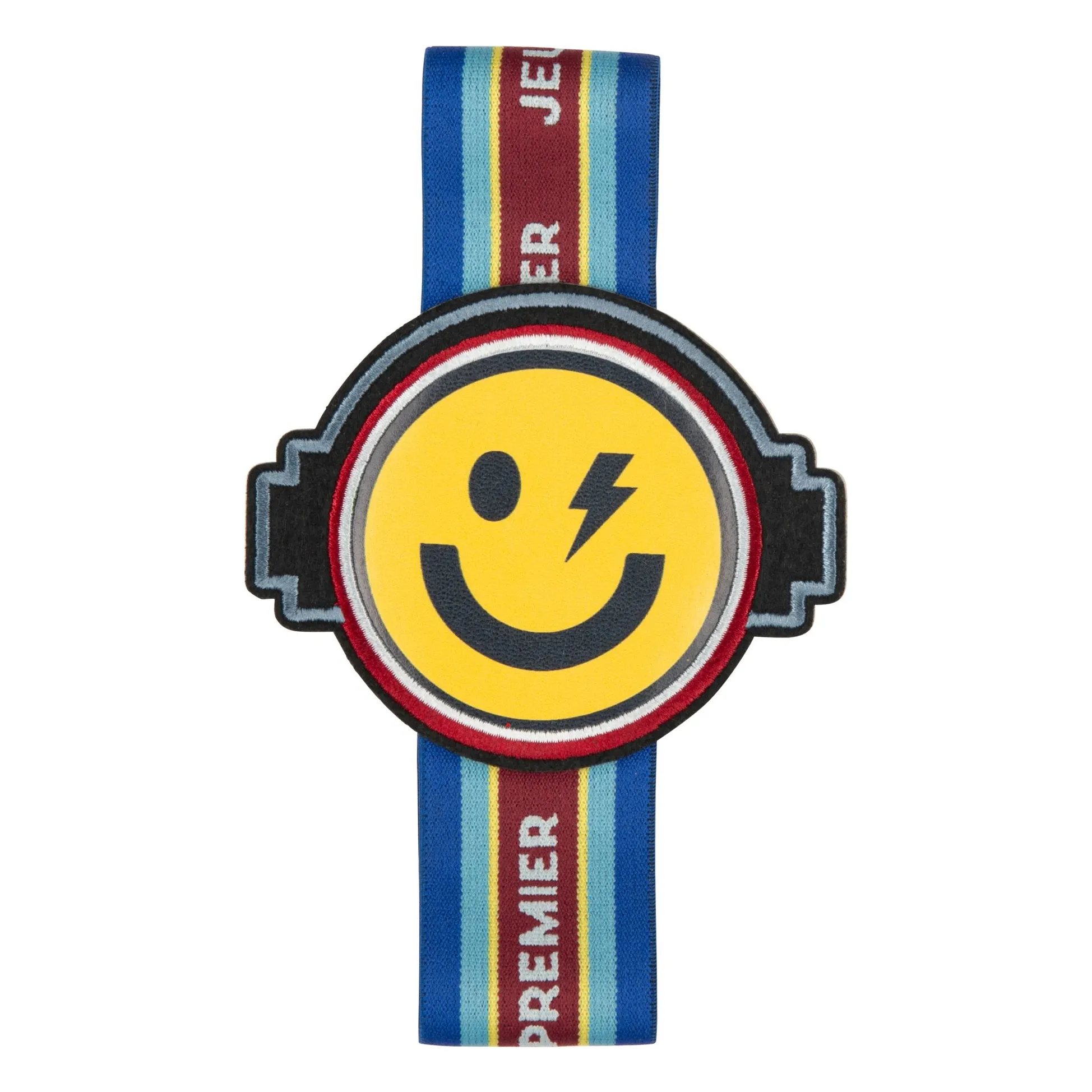 Elastique Boîte Repas Happy Face | Jaune- Image produit n°1