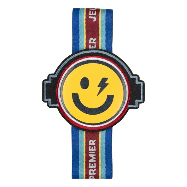 Elastique Boîte Repas Happy Face | Jaune