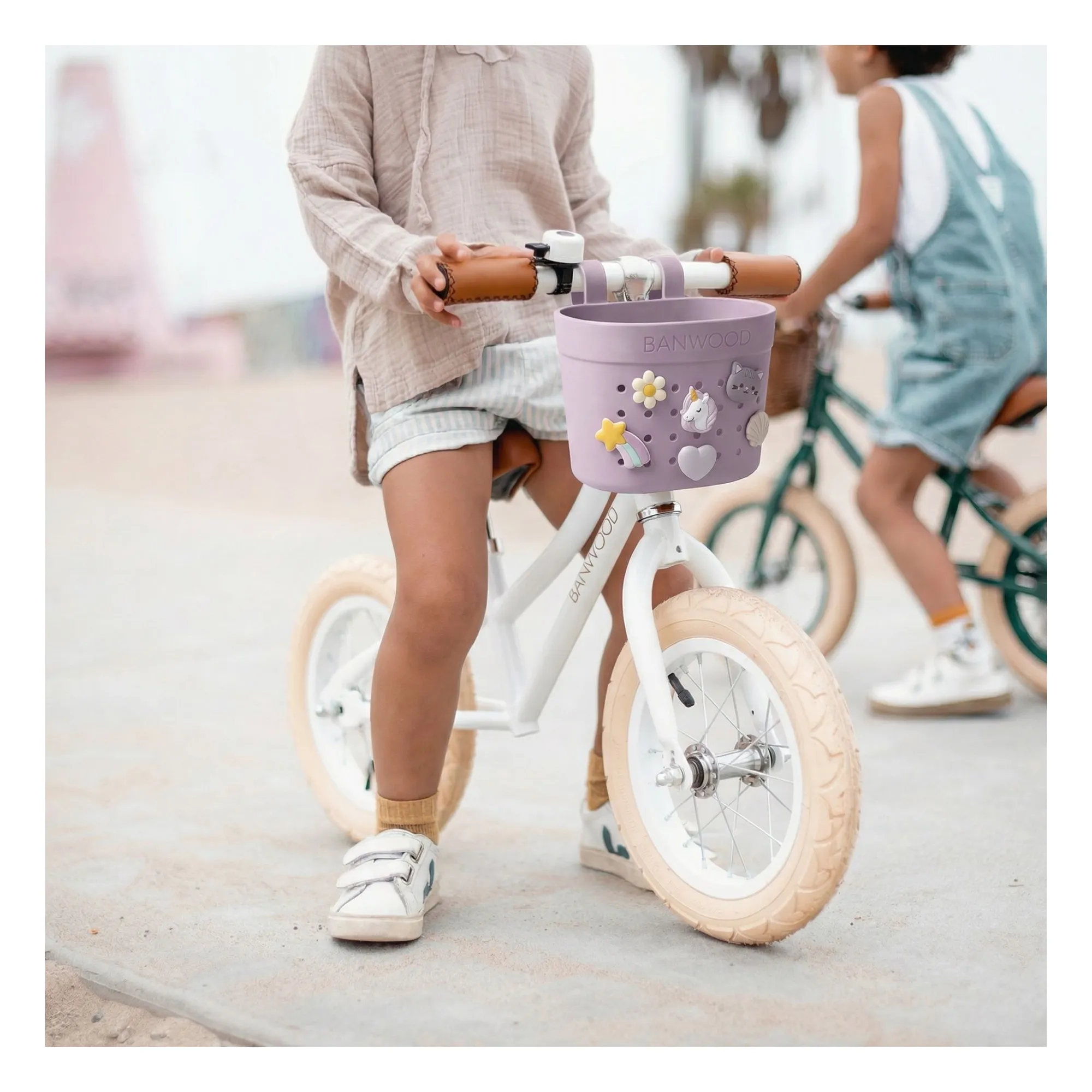 Panier de vélo/trotinette personnalisable Pin & Ride | Lavande- Image produit n°5