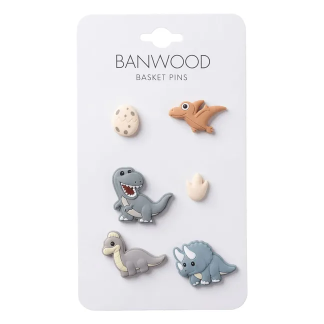 Pins pour panier - Dinosaures