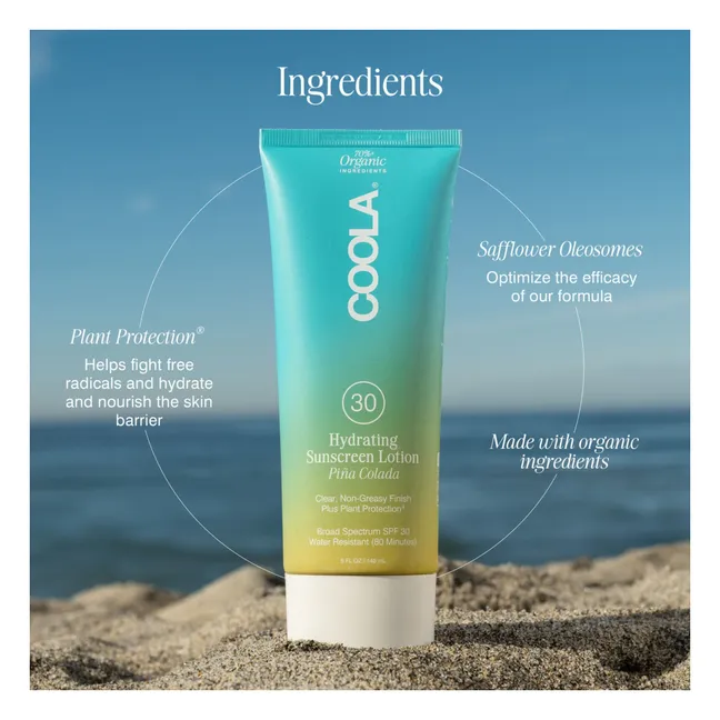 Crema Solar Hidratante Piña Colada SPF30 - 148ml