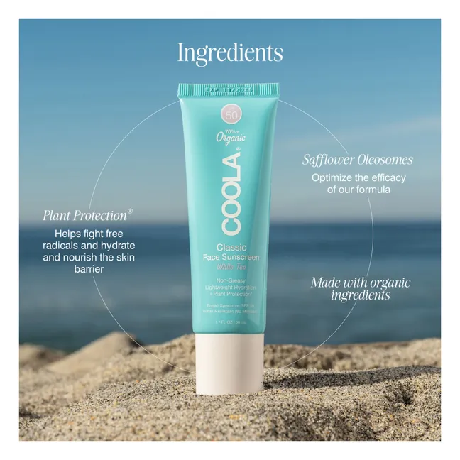 Crema Solar Facial Té Blanco SPF50 - 50ml