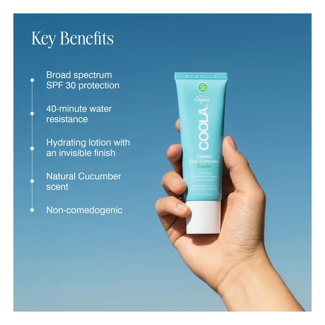 Crema solar facial de pepino SPF30 - 50ml