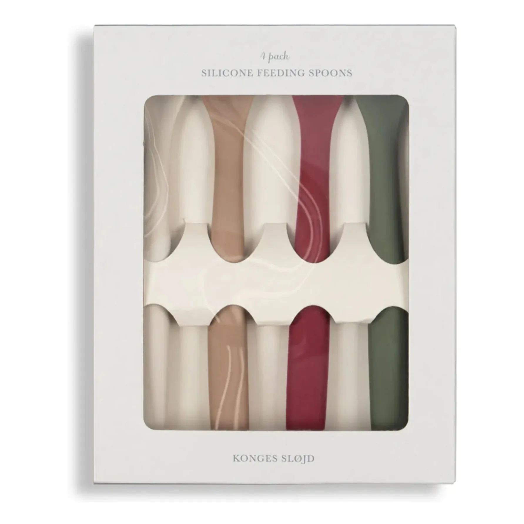Konges Sløjd - Cuillères pour bébé - Set de 4 (Konges Slojd) - Image 1