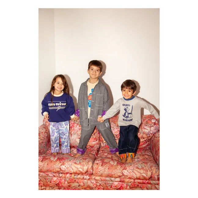 T-shirt Bobby | Gris chiné