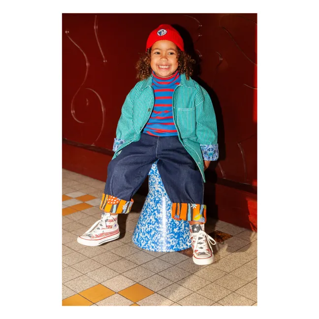 Pantalon Evolutif Fruity Denim | Bleu foncé