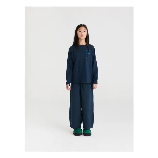 T-shirt N°23 | Bleu foncé