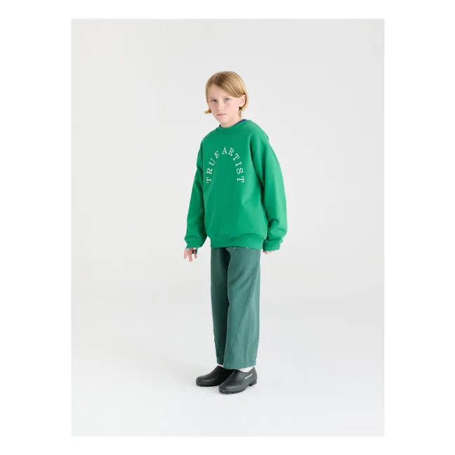 Jogger N°9 Coton Bio | Vert