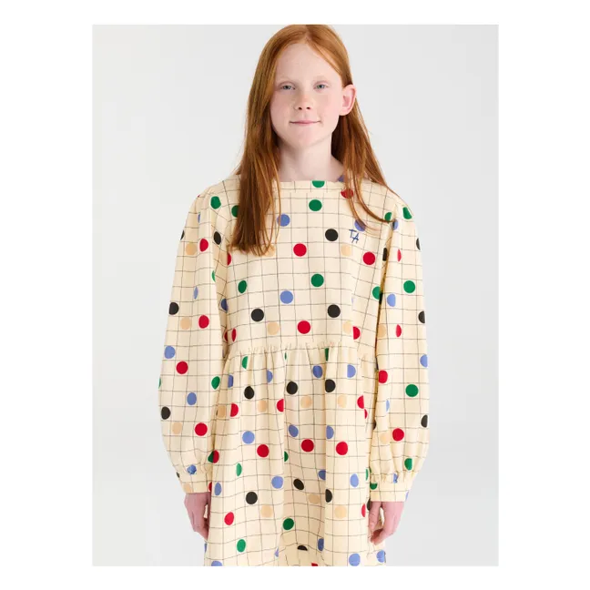 Robe Circles Coton Bio | Beige