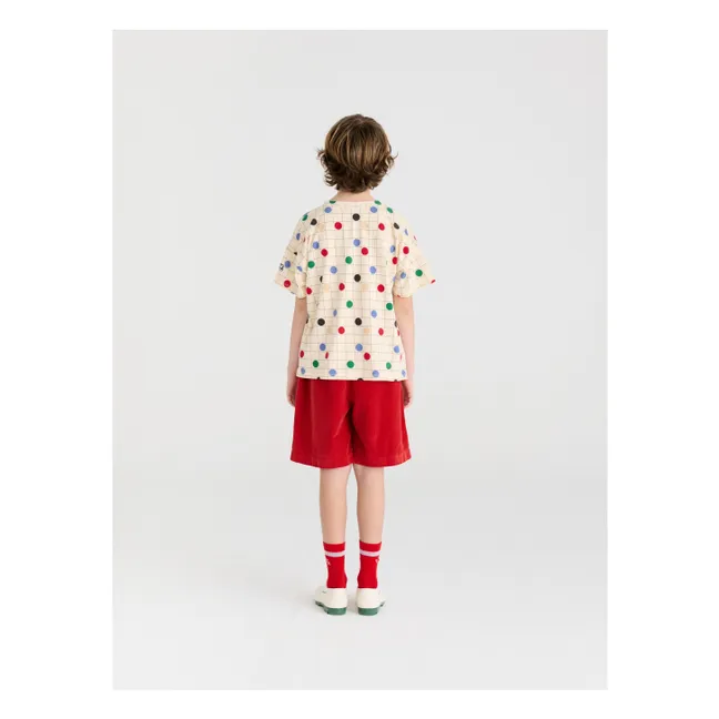 T-shirt Circles Coton Bio | Beige